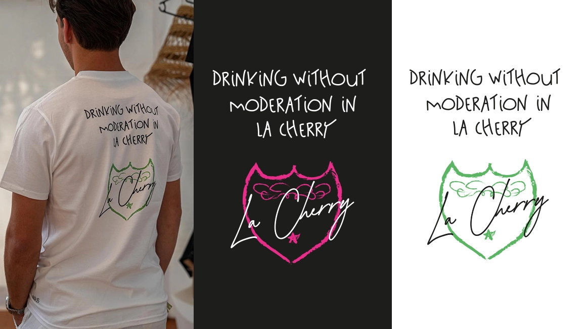 T-shirt La Cherry Dom Perignon