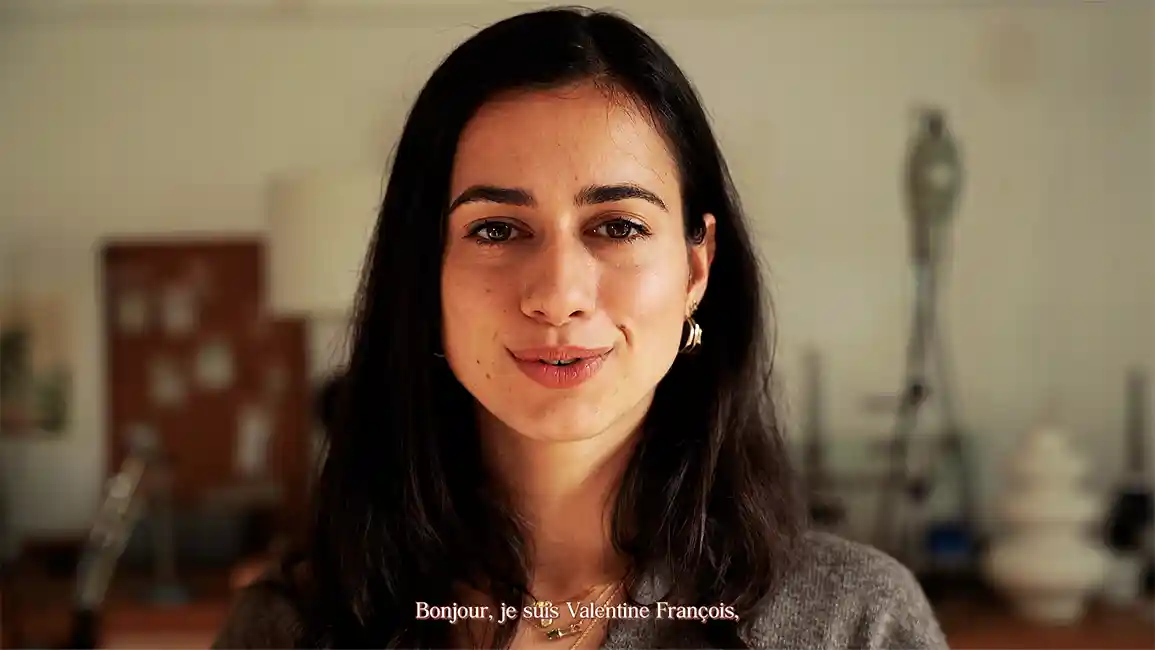 Valentine François, créatrice d'Almarose