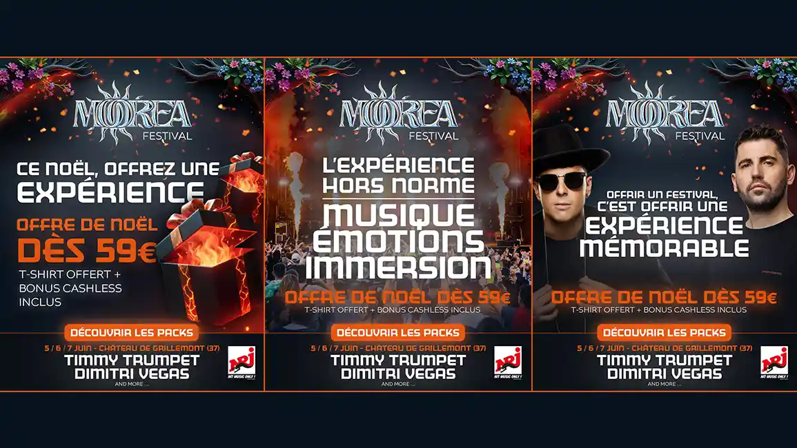 3 posts campagnes offre noel moorea