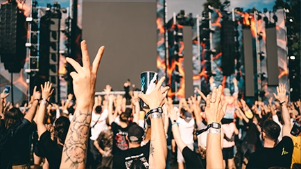 La Mainstage du Moorea Festival 2026 en situation
