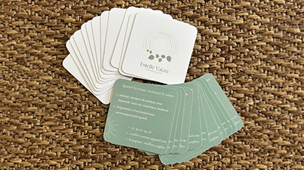 Cartes de visite Estelle Vatan